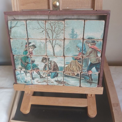 Jeu cubes vintage - jeu,