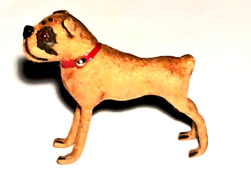 Poupée chien boxer jouet - poupée,