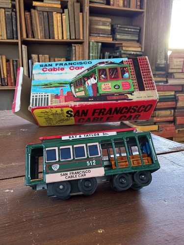Jouet vintage tramway san - jouet,